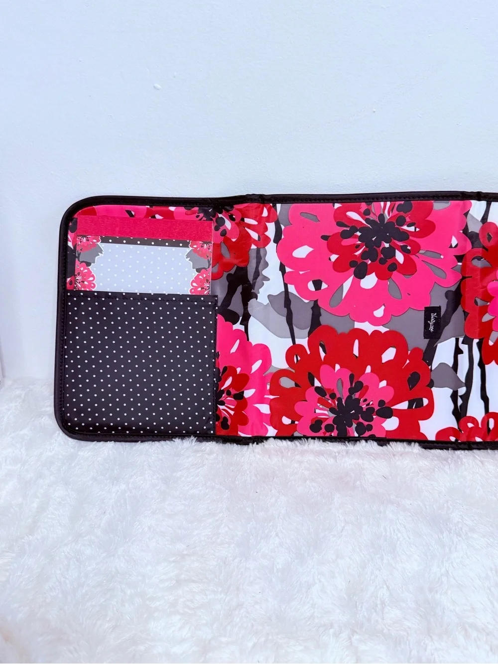 Thirty One Fold Up Cover Carry Organizer Notepad iPad Tablet Case Bold Bloom